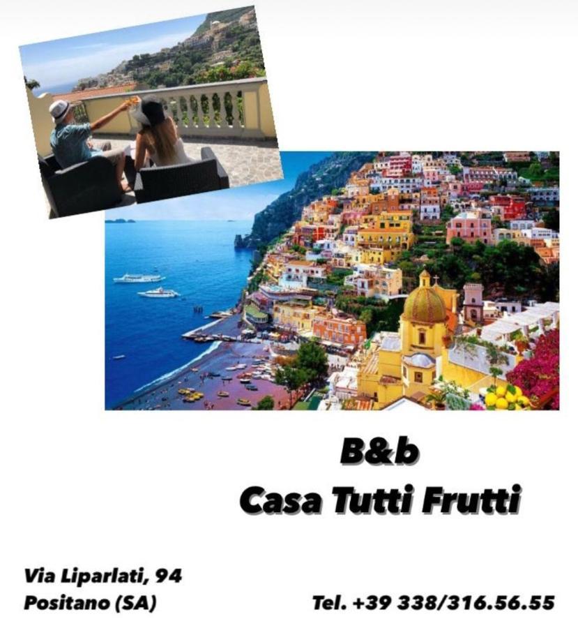 Ferienwohnung Casa Tutti Frutti Positano Exterior foto